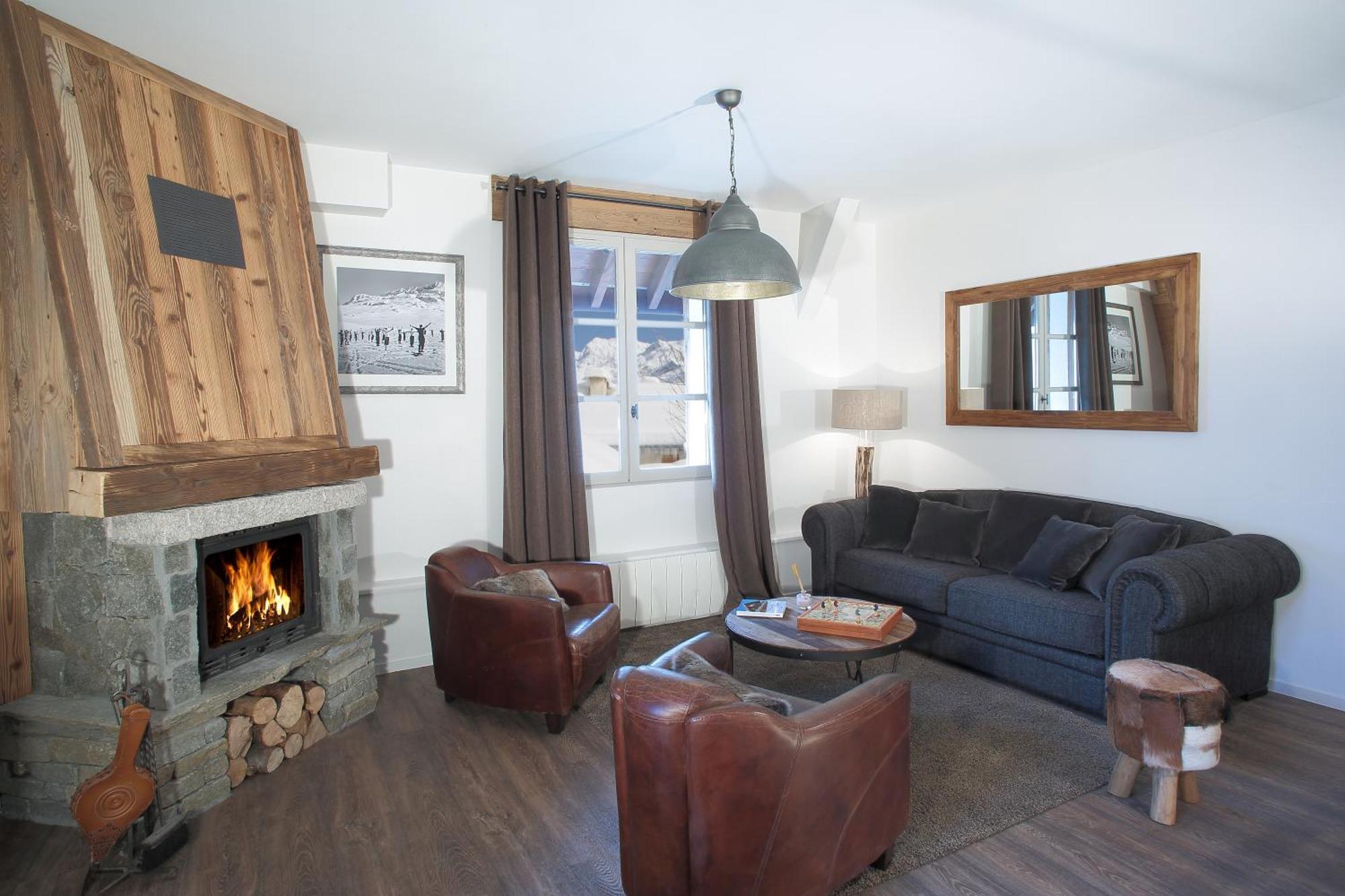 Chalet La Fedora - Appartements De Charme Vaujany Værelse billede